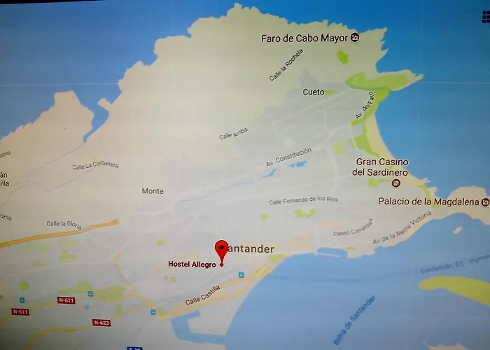 旅馆 阿勒格洛旅馆 桑坦德